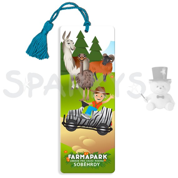 PRIME 3D ZÁLOŽKA - FARMAPARK ZVIERATKA 1                    