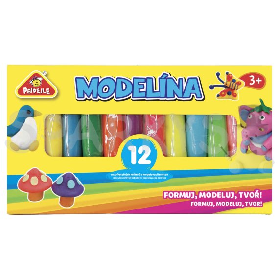 Modelína sada 12 farieb                    