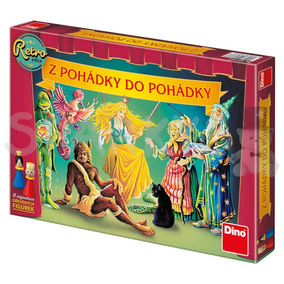 Dino - Detská hra Z rozprávky do rozprávky retro edície                    