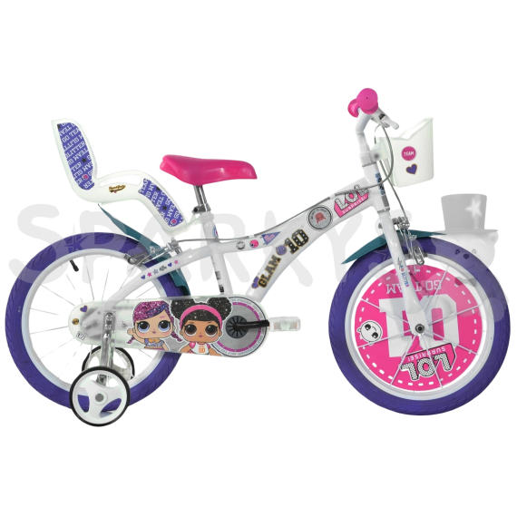 DINO Bikes - Detský bicykel 14" - LOL Surprise 2020                    
