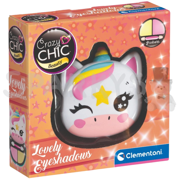CRAZY CHIC - Očné tiene Jednorožec                    