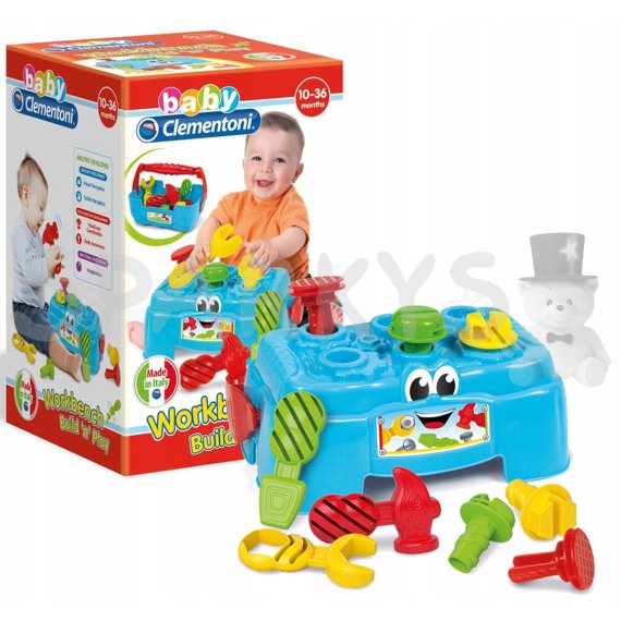 Baby Clementoni - Malý pracovný ponk s náradím                    