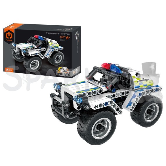 MECHANICAL MASTER - Stavebnica Policajný JEEP 199 ks                    