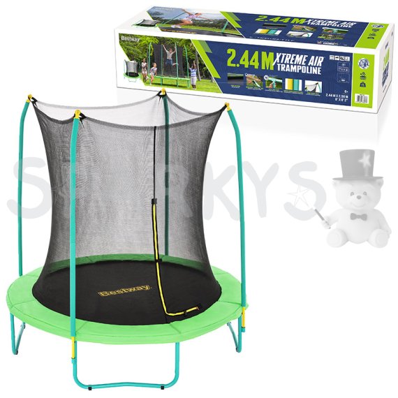 BESTWAY 59102 - Trampolína Xtreme Air 244 x 250 cm                    