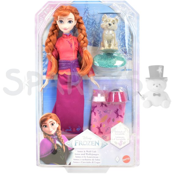 Disney Ľadové kráľovstvo - Bábika Anna s polárnym vĺčaťom                    