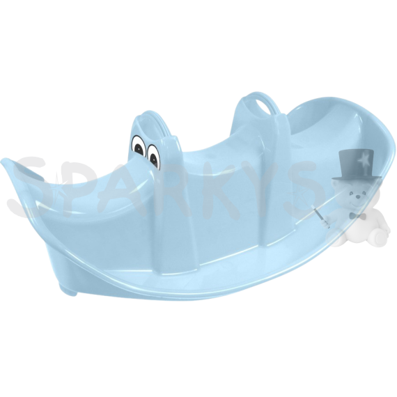 Mochtoys - Hojdačka veľké modré krokodíl                    