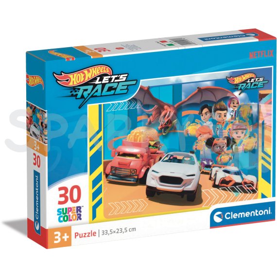 Puzzle 30 Hot Wheels                    