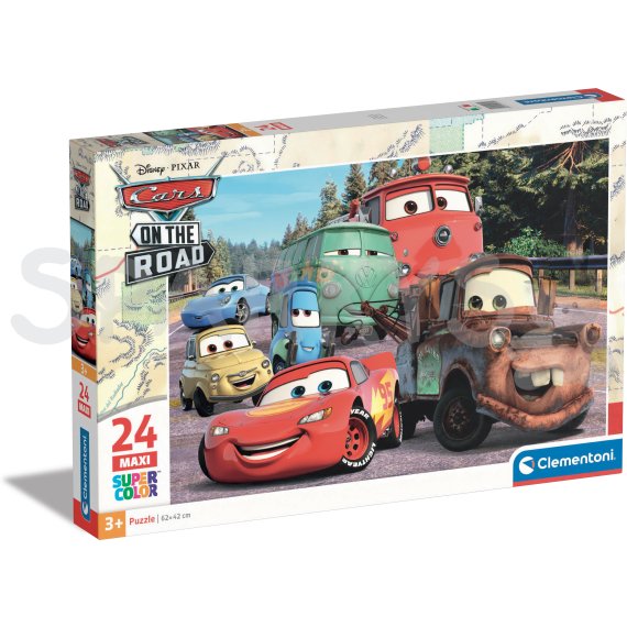 Puzzle Maxi 24 Autá na cestách                    