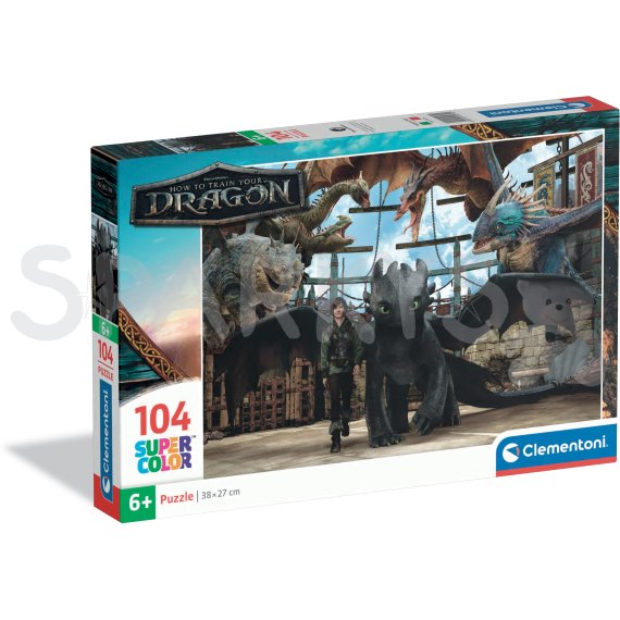 Puzzle 104 Ako vycvičiť draka                    