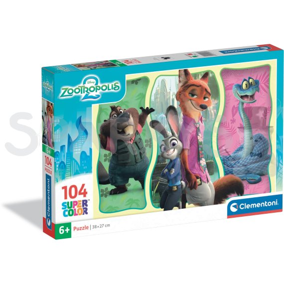 Puzzle 104 Zootropolis 2                    