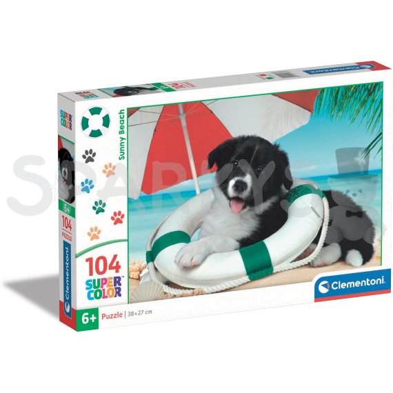 Puzzle 104 Slnečná pláž                    
