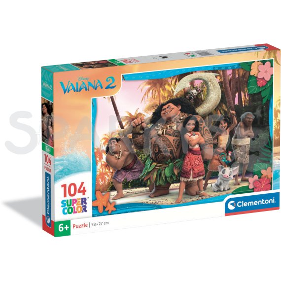 Puzzle 104 Odvážna Vaiana 2                    
