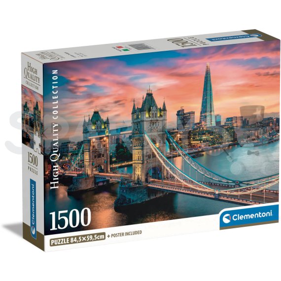 Puzzle 1500 Londýn - Twilight                    