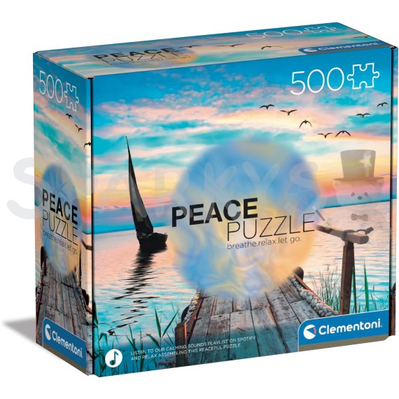 Puzzle 500 Peace Puzzle: Pokojná záhrada                    