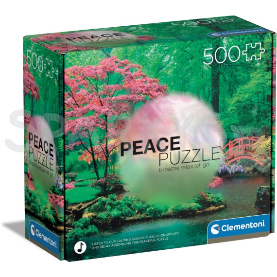 Puzzle 500 Peace Puzzle: Uspávanka dažďa                    
