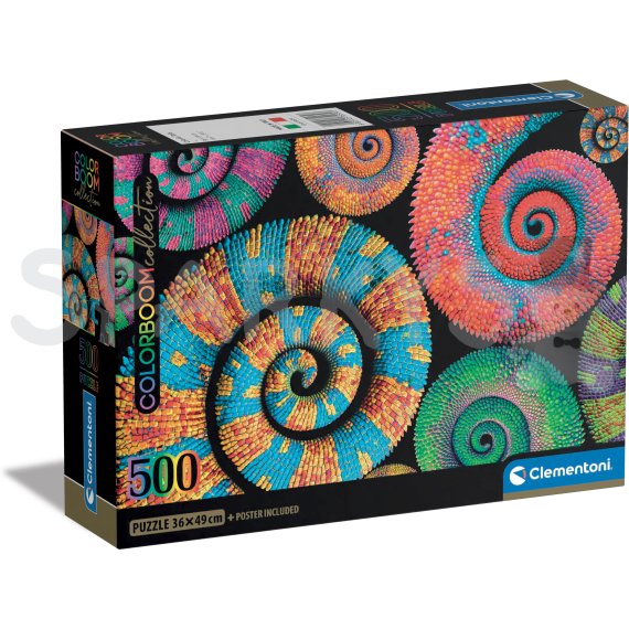 Puzzle 500 Colorboom: Kudrlinky                    