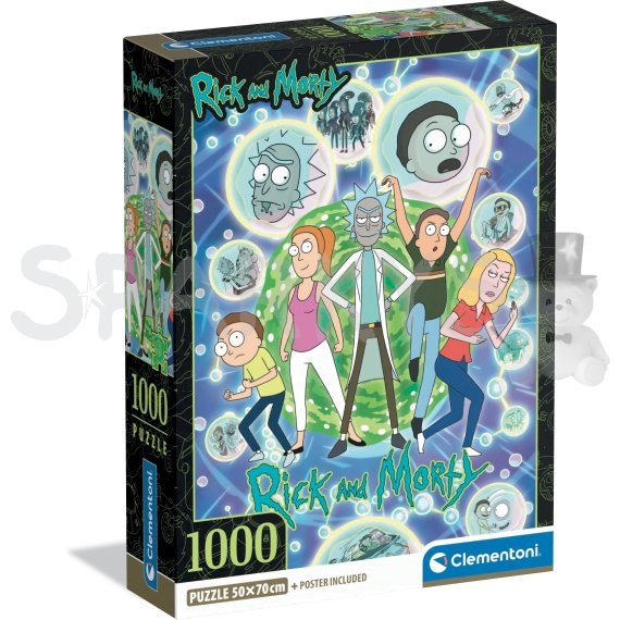 Puzzle 1000 Rick a Morty                    