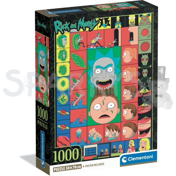Puzzle 1000 Rick a Morty 3                    