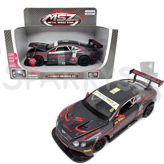 Kovový model - 1:24 Bentley Continental GT3 Concept so svetlom a zvukom                    
