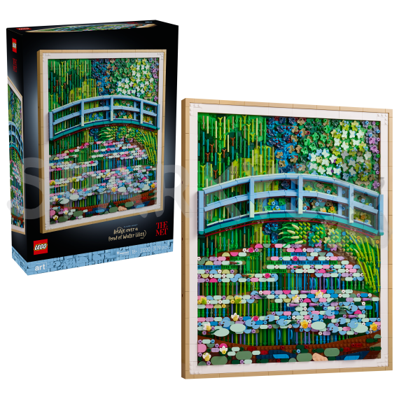 LEGO® Art 31220 Claude Monet – Most nad jazierkom s leknami                    