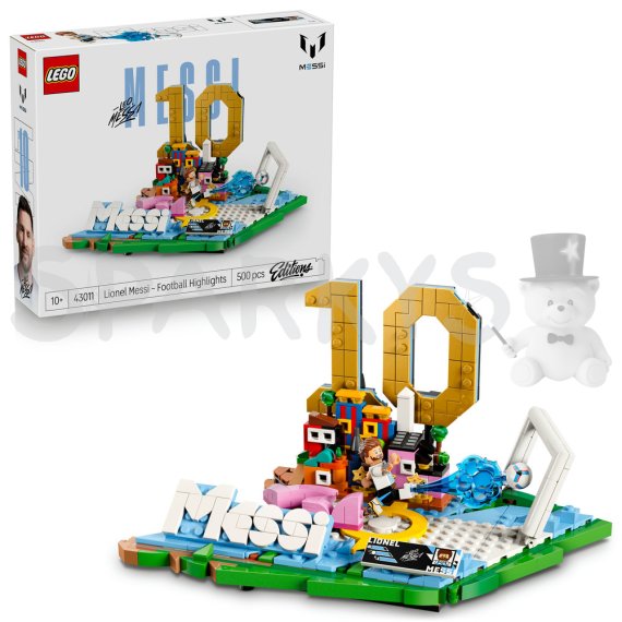 LEGO® Editions 43011 Lionel Messi – Hviezdne momenty futbalu                    