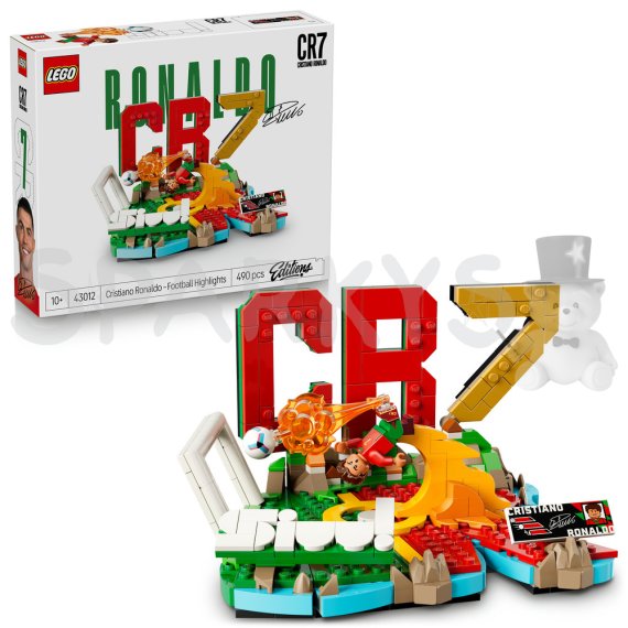 LEGO® Editions 43012 Cristiano Ronaldo – Hviezdne momenty futbalu                    
