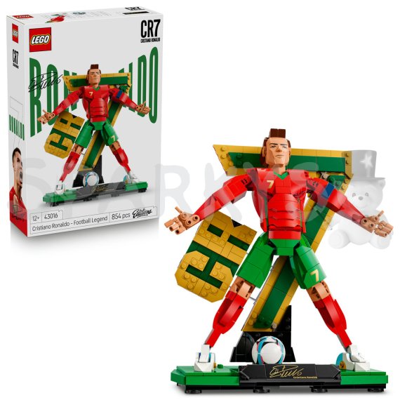 LEGO® Editions 43016 Cristiano Ronaldo – Futbalová legenda                    