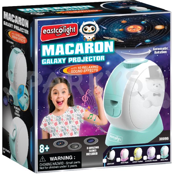 Projektor galaxie s automatickou rotáciou a zvukovými efektmi                    