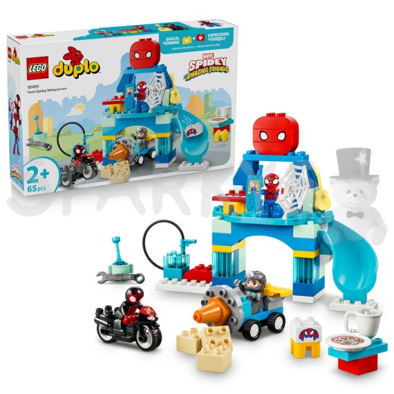 LEGO® DUPLO® Disney 10464 Tím Spidey: Pavučinová základňa                    