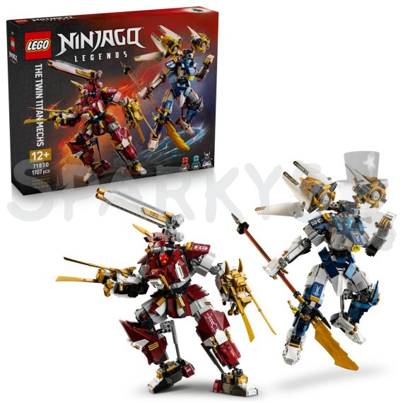 LEGO® NINJAGO® 71870 Dvojica titánskych robotov                    