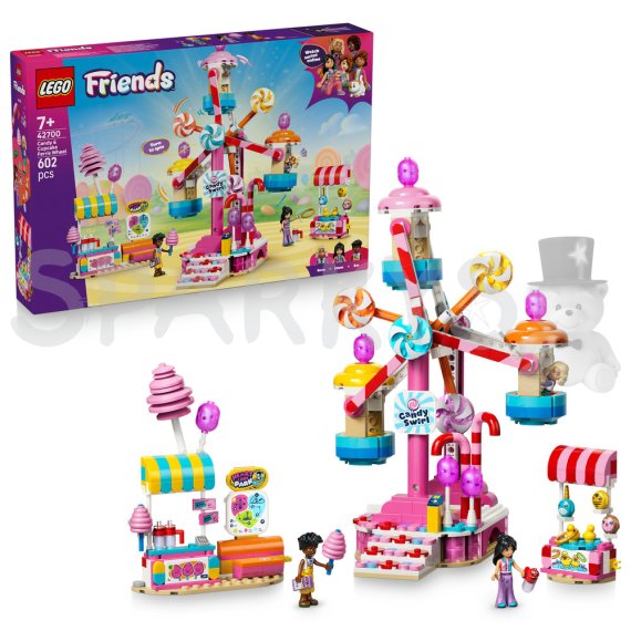 LEGO® Friends 42700 Kolotoč s cukrovinkami a mafinmi                    
