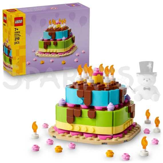 LEGO® Iconic 40815 Narodeninová torta                    