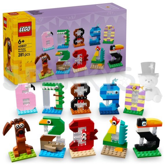 LEGO® 40807 Čísla na narodeniny                    