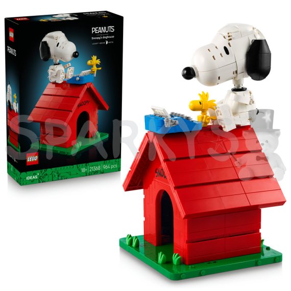 LEGO® Ideas 21368 Peanuts: Snoopyho búda                    