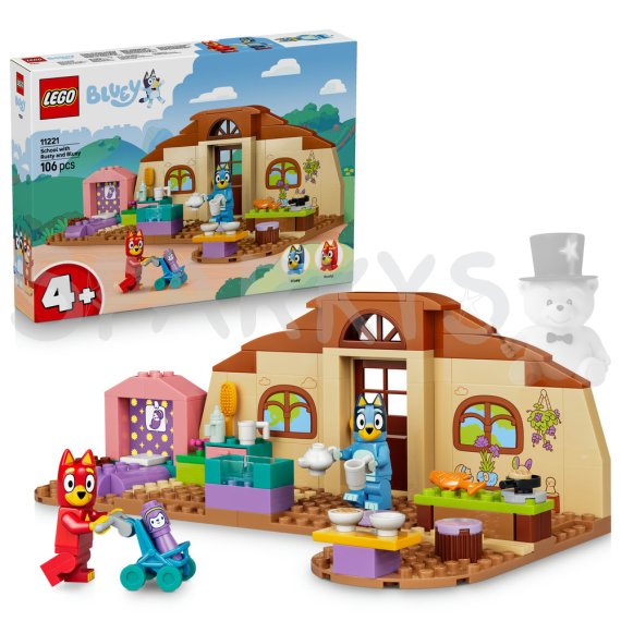 LEGO® Bluey 11221 Škola s Rustym a Bluey                    