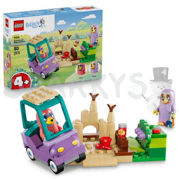 LEGO® Bluey 11216 Babičky s Bingo a Bluey                    