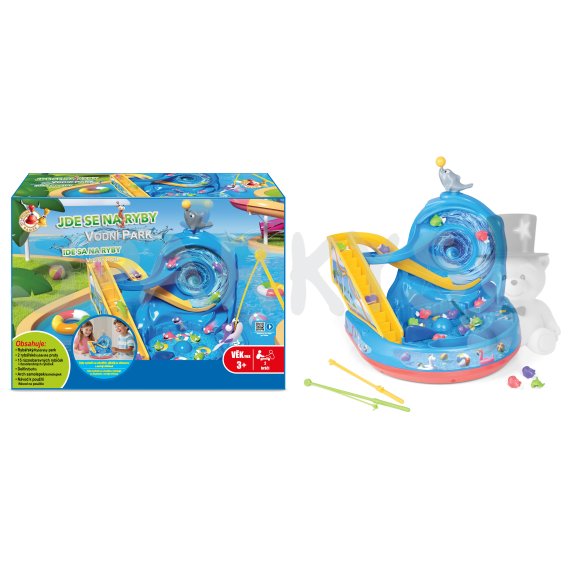 STUDO GAMES - Spoločenská hra Rybárčenie/vodný park                    