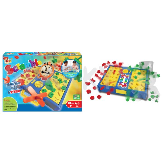 STUDO GAMES - Spoločenská hra SCRAMBLE                    