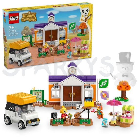 LEGO® Animal Crossing™ 77052 KK a koncert na námestí                    