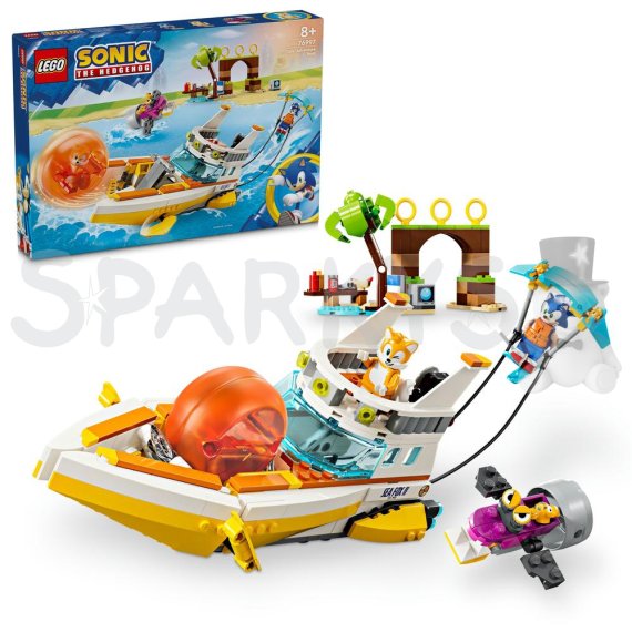 LEGO® Sonic The Hedgehog™ 76997 Tails a jeho dobrodružný čln                    