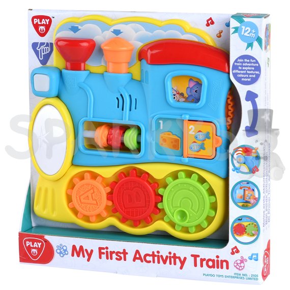 PLAYGO - Môj prvý vlak - aktivity                    