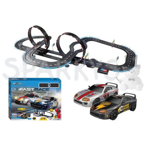 Autodráha so sľučkami Toyota Supra 1:43                    