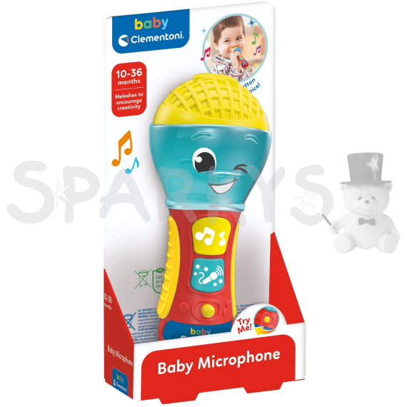 Baby Clementoni - Detský mikrofón                    