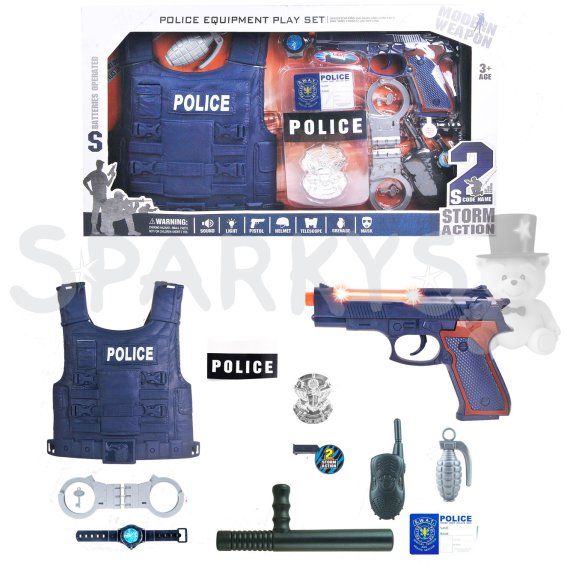 POLÍCIA - Mega sada set 11 ks                    