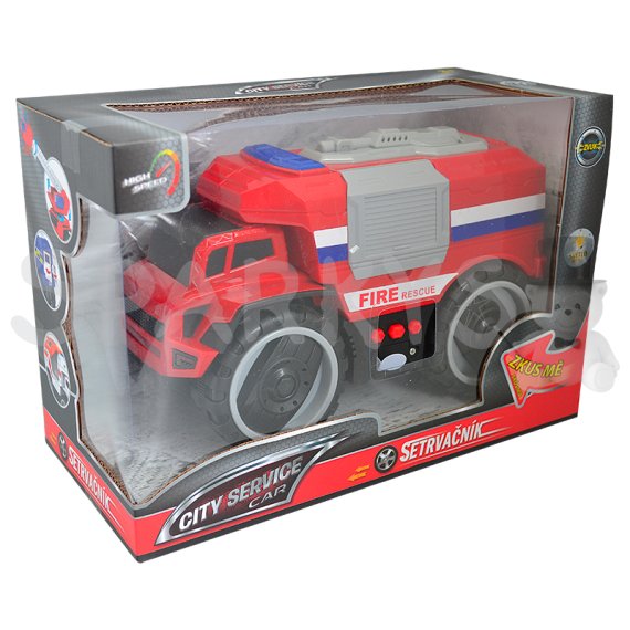 Záchranárske auto na zotrvačník - Hasiči                    