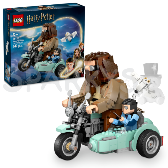 LEGO® Harry Potter™ 76443 Hagrid™ a Harry na motorke                    