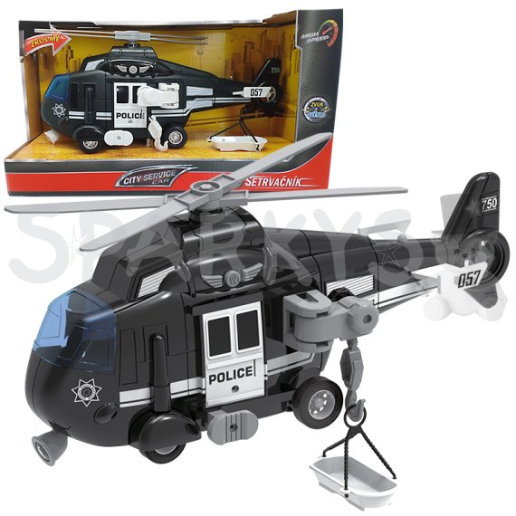 CITY SERVICE CAR - 1:16 Policajný vrtulník                    