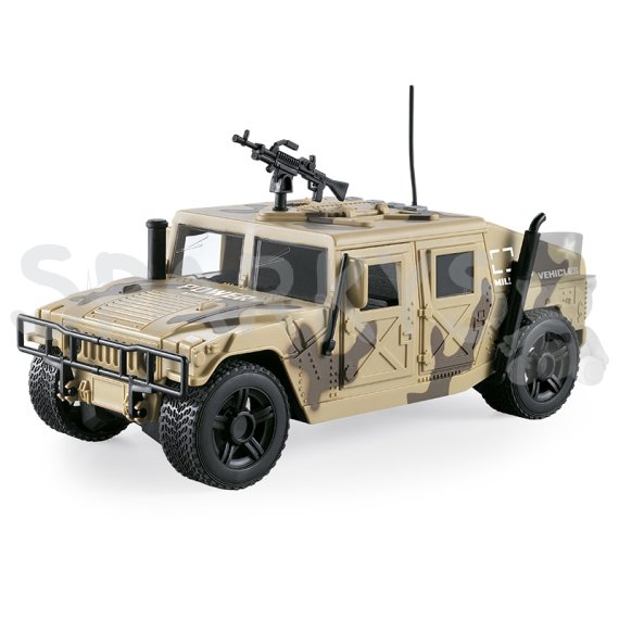 CITY SERVICE CAR - 1:16 Vojenské obrnené vozidlo svetlé maskovanie                    