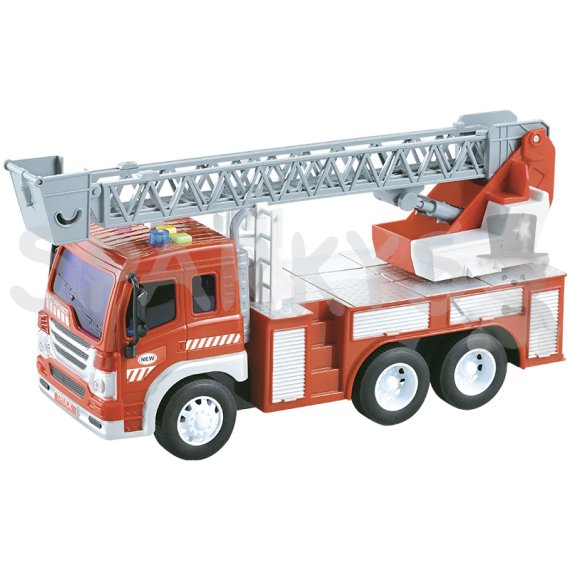 CITY SERVICE CAR - 1:16 Hasičské auto s rebríkom                    