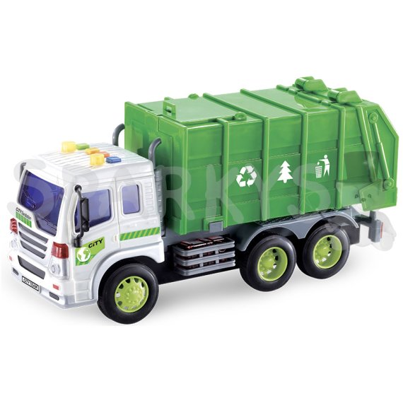 CITY SERVICE CAR - 1:16 Smetiarske auto zelené                    